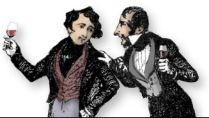 Charles Dickens and George Cruikshank