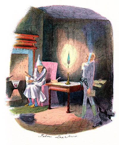 Charles Dickens Illustrations for A Christmas Carol