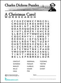 A Christmas Carol Wordsearch