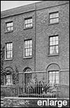 black and white photo of The Dicken's Home in Chatham