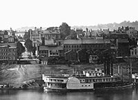 Cincinnati Riverfront 1840s