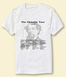 Dickens 1858 Tour T-shirt
