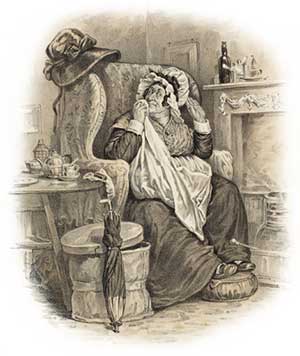 Mrs Gamp by Frederick Barnard 1872