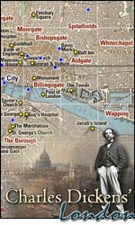 Dickens London Map