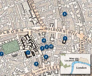 Charles Dickens Bleak House Locations Map