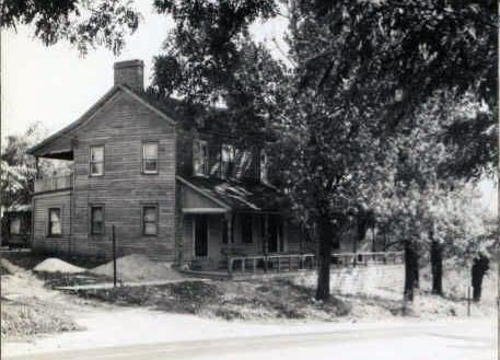 Overland Inn where Dickens stayed in Upper Sandusky