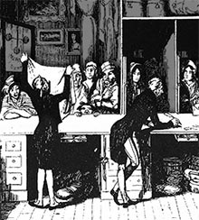 The Pawnbroker's Shop-Cruikshank